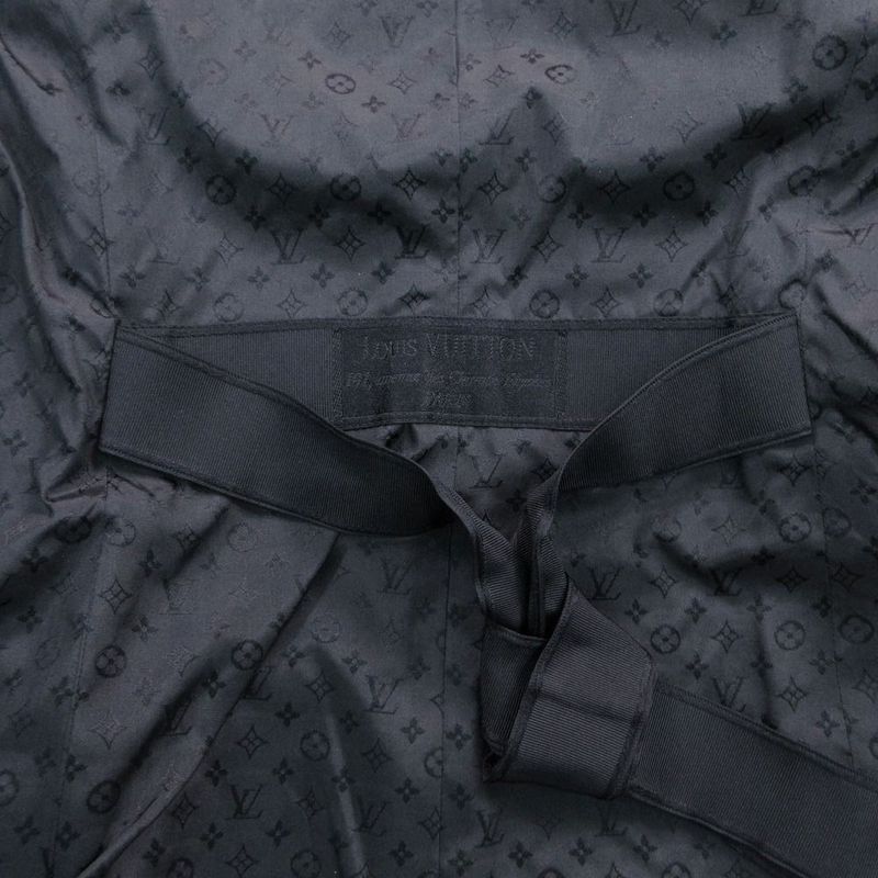 Louis Vuitton Double Breasted Tailored Jacket Monogram Lining