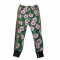 Gucci Ken Scott Sideline Flower Print Sweatpants S Green