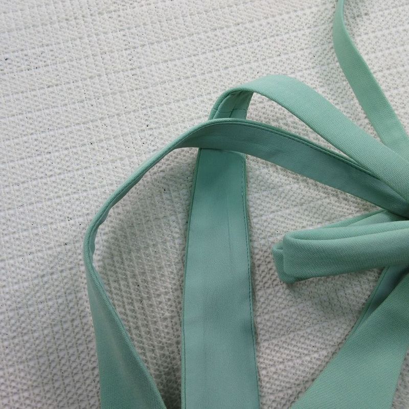 Gucci Silk Blend Camisole Dress Knee Length Light Green 36