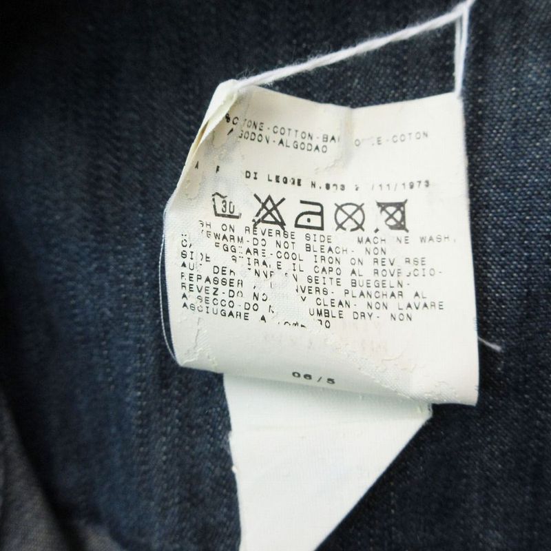 Dolce & Gabbana D&G Denim Dungari Shirt Jeanius Mind Long Sleeve