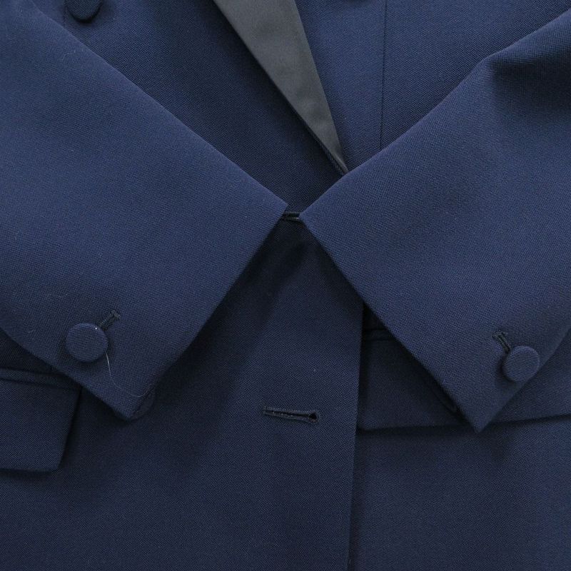 Louis Vuitton Double Breasted Tailored Jacket Monogram Lining