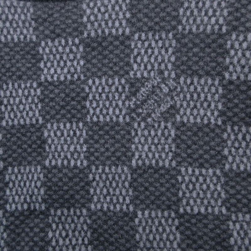 Louis Vuitton Czu Damier Cresque Neck Knit Sweater Pullover Top
