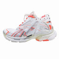 Balenciaga Runner Low Cut Sneakers Shoes White Orange