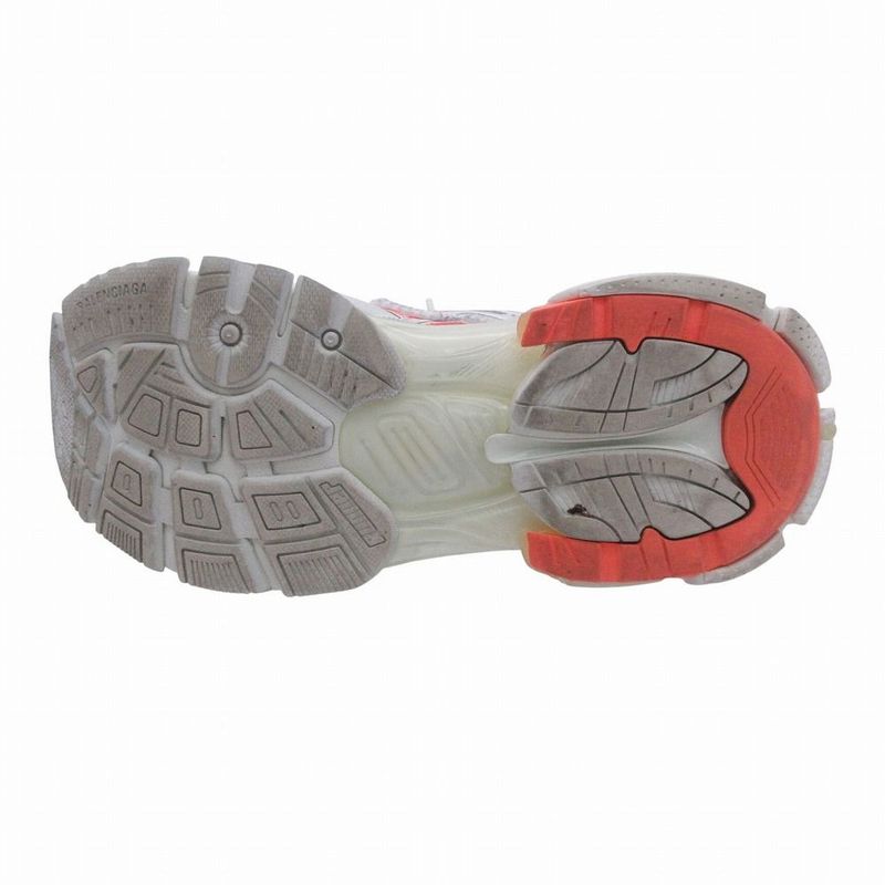 Balenciaga Runner Low Cut Sneakers Shoes White Orange