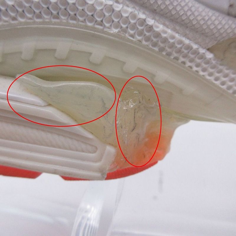 Balenciaga Runner Low Cut Sneakers Shoes White Orange