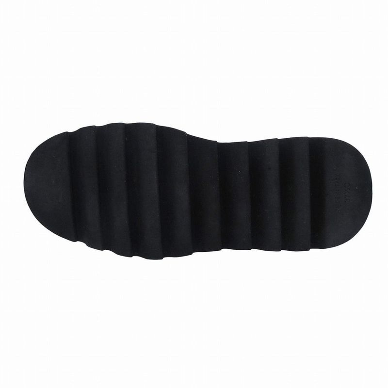 Chanel Shoes Lambskin Boots Quilted Sole Side Zip 37.5