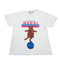 Gucci Bear T-Shirt Pullover Top Crew Neck Top Short Sleeve Sweater