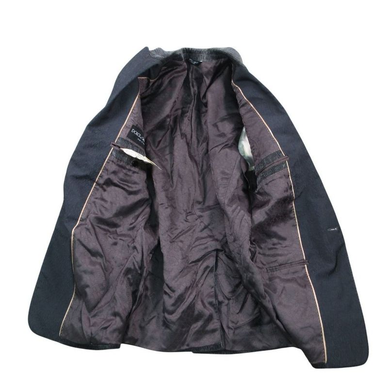 Dolce & Gabbana Corduroy Peaked Lapel Jacket