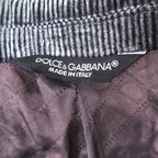 Dolce & Gabbana Corduroy Peaked Lapel Jacket