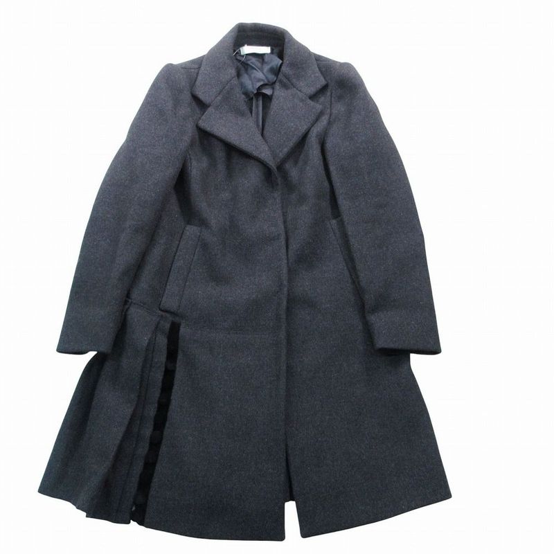 Prada Wool Cashmere Button Coat