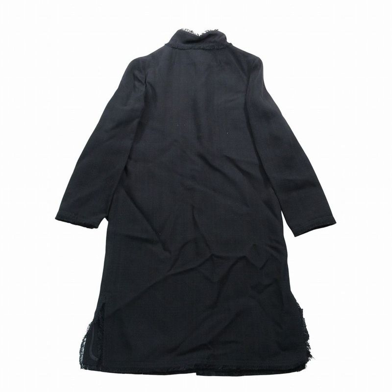 Dolce & Gabbana Rayon Stand Color Coat 36