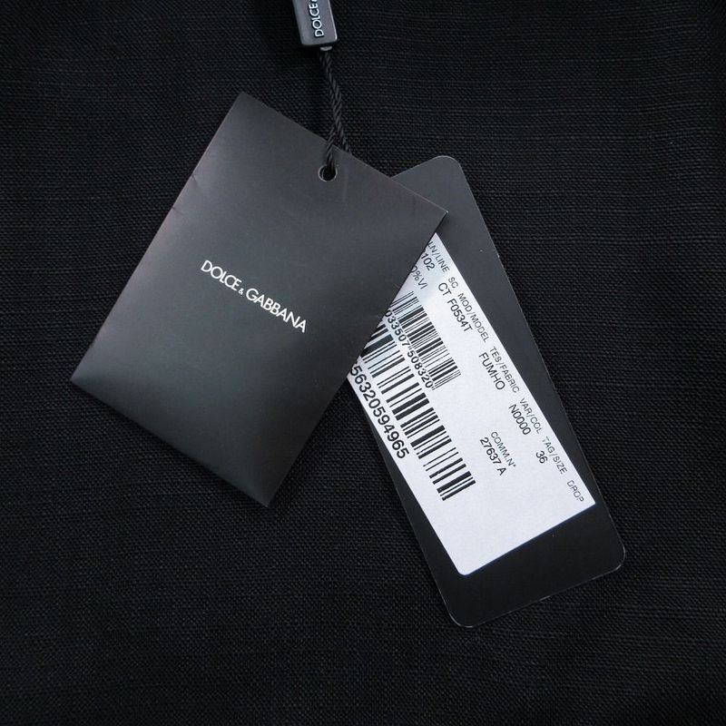 Dolce & Gabbana Rayon Stand Color Coat 36