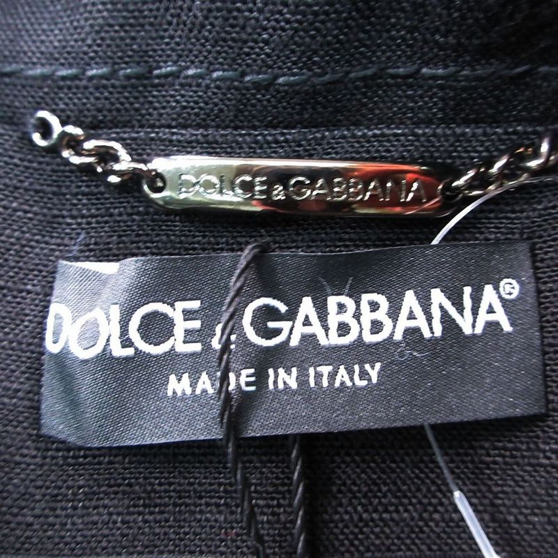 Dolce & Gabbana Rayon Stand Color Coat 36