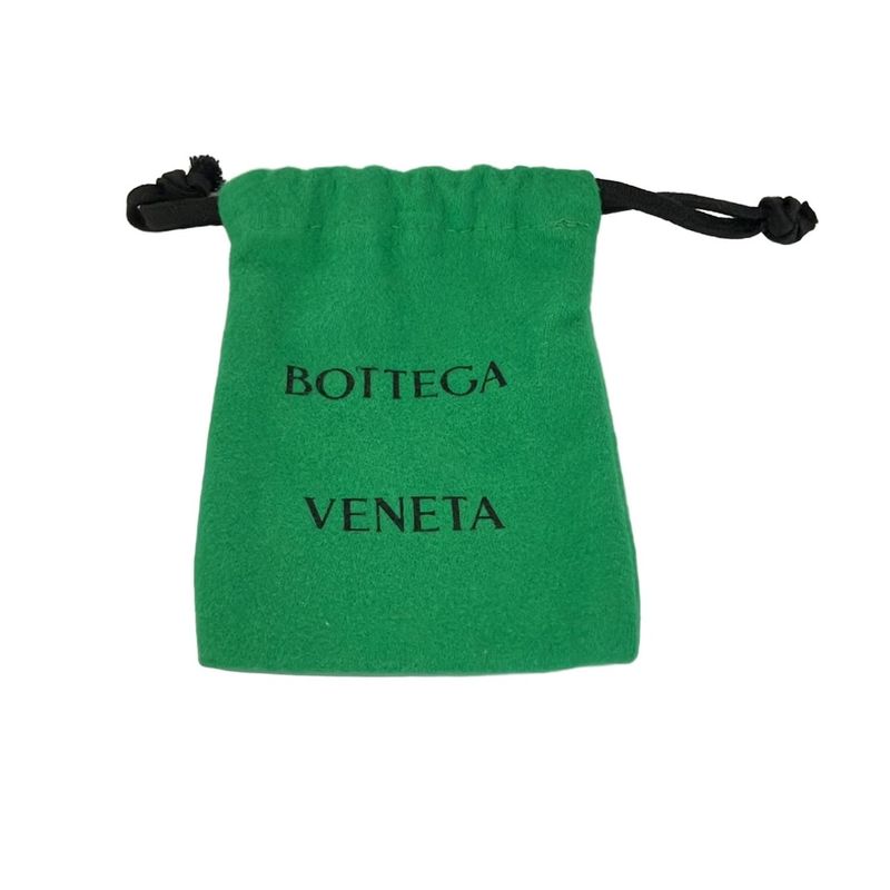 Bottega Veneta Earrings Chain Green Gold
