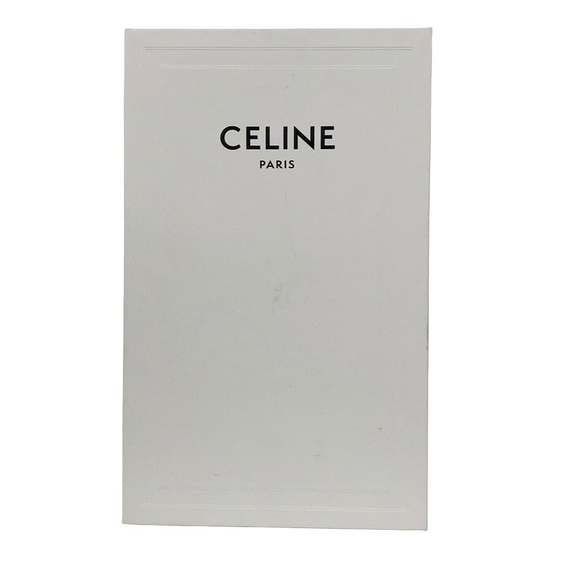 Celine Wallet Large Zipped Gray Beige Zip Around Leather Grey-beige
