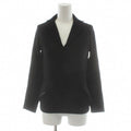 Fendi Knit Sweater Long Sleeve Wool 38 Black