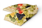 Gucci Scarf Vintage Large Fruit Pattern Beige Multi