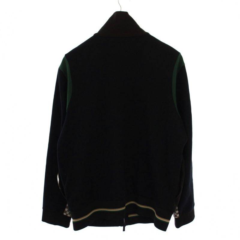 Fendi Zucca Pattern Jacket Black Beige