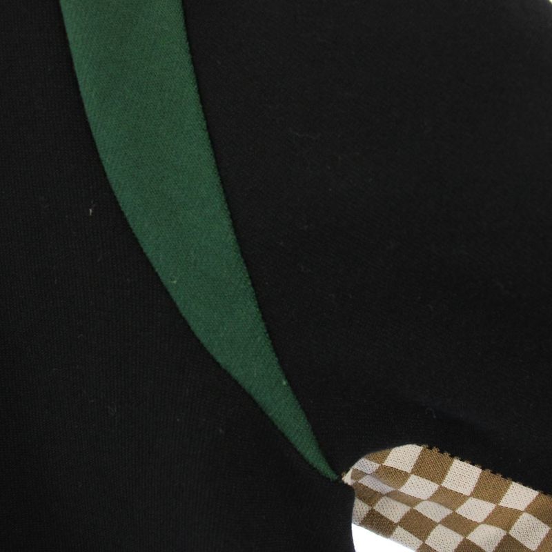Fendi Zucca Pattern Jacket Black Beige