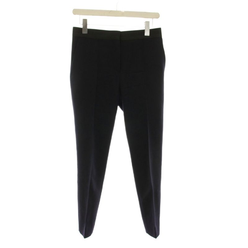 Celine Phoebe Philo Era Pants Wool 34 Navy Full Length 2 YM