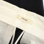 Celine Phoebe Philo Era Pants Wool 34 Navy Full Length 2 YM