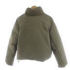Fendi Skims Down Jacket Logo All Over Pattern S Khaki Agnr
