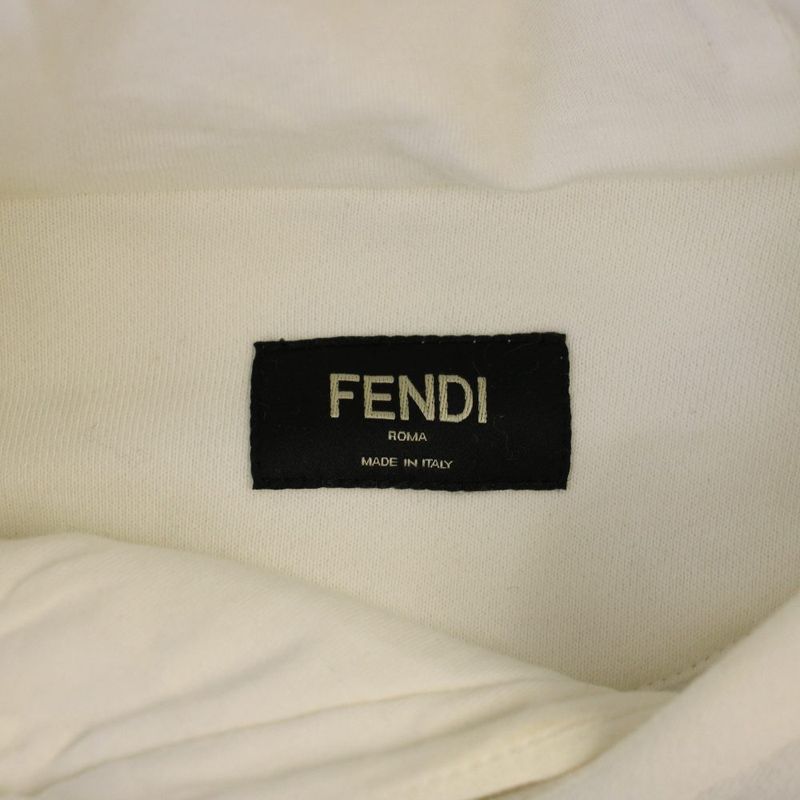 Fendi Trump Motif Bugs Eye Mon Star Pullover Hoodie Long Sleeve Fleece Sweater