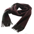 Hermes Recto Verso Scarf Cashmere Fringe Reversible Gold Gray Bold