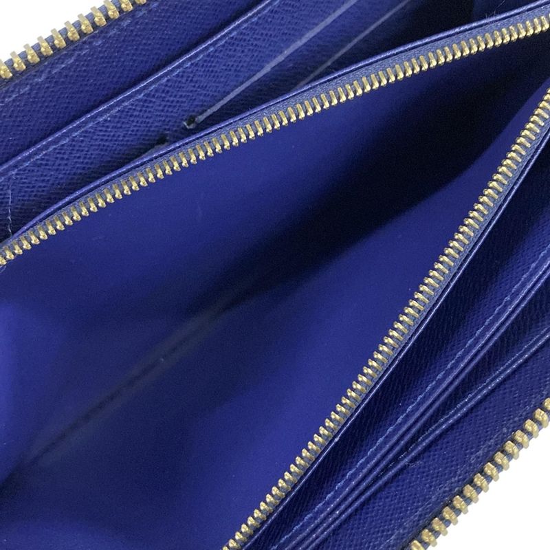 Louis Vuitton Wallet Epi Zippy Iris Leather