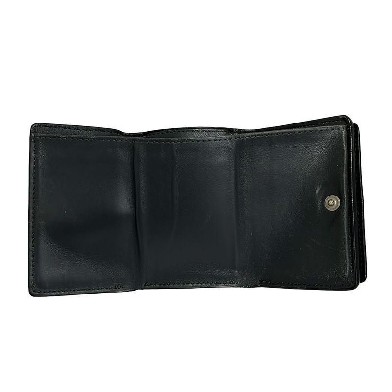 Balenciaga Bifold Wallet Black Leather