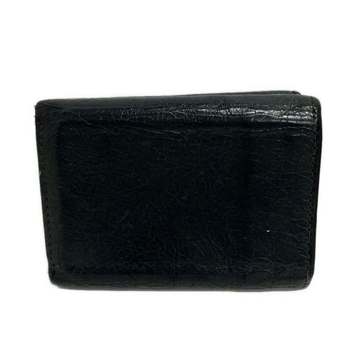 Balenciaga Bifold Wallet Black Leather