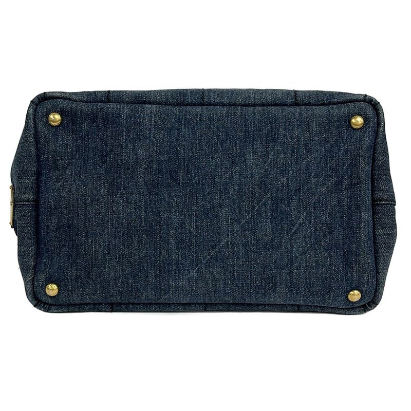 Prada Tote Canapa Blue