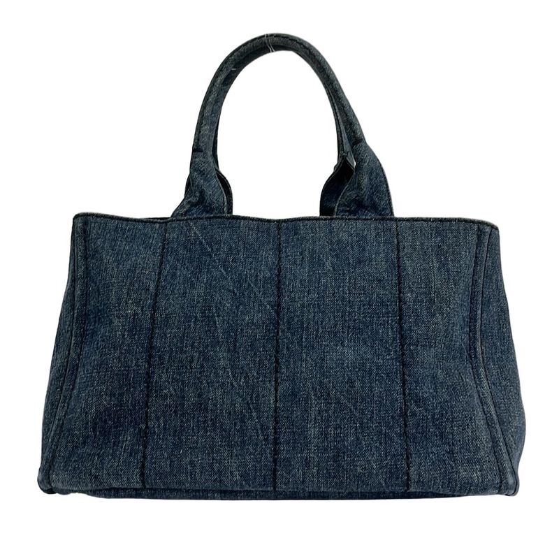 Prada Tote Canapa Blue