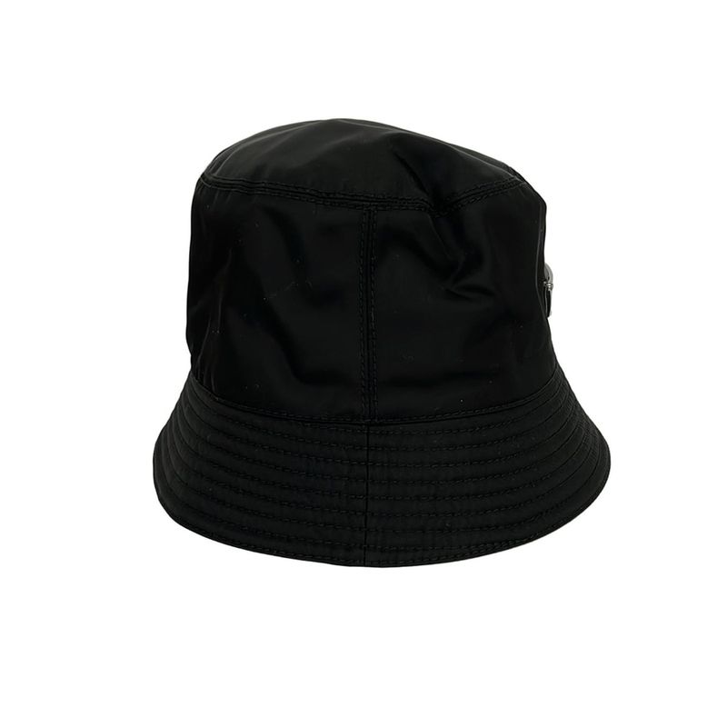Prada Hat S Black Bucket Hat