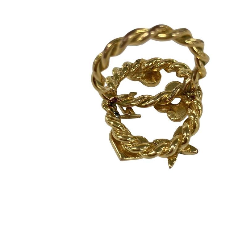 Louis Vuitton Sling Bag Sweet Monogram Gold Red Beige