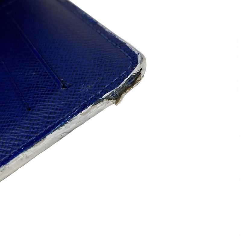 Louis Vuitton Wallet Taiga Portefeuille Brother NM Cobalt Leather