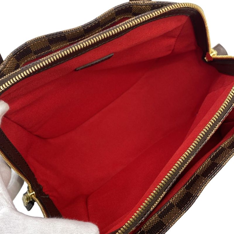 Louis Vuitton Damier Belem PM Bag Ebene