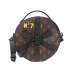 Louis Vuitton Monogram Wheel Box Shoulder Bag Marron Black