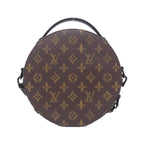 Louis Vuitton Monogram Wheel Box Shoulder Bag Marron Black