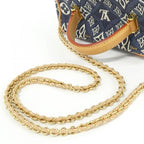 Louis Vuitton Vanity Bag Canvas Blue Bleu