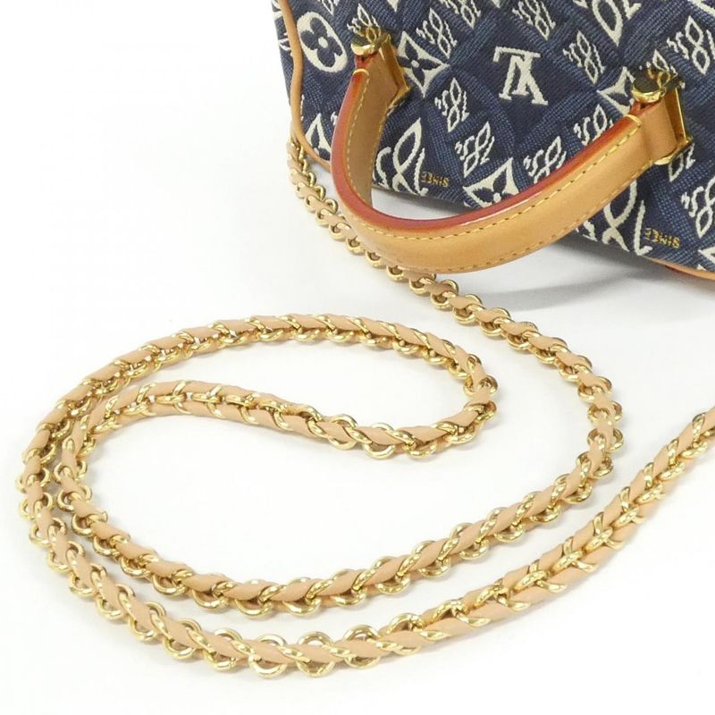 Louis Vuitton Vanity Bag Canvas Blue Bleu