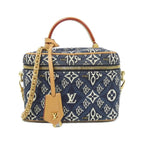 Louis Vuitton Vanity Bag Canvas Blue Bleu