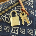 Louis Vuitton Vanity Bag Canvas Blue Bleu