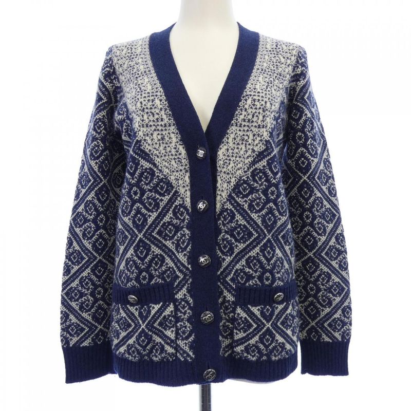 Chanel Cardigan Cashmere White