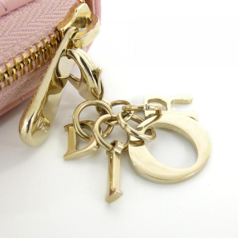 Dior Voyageur Coin Case Handbag Melocoton Pink