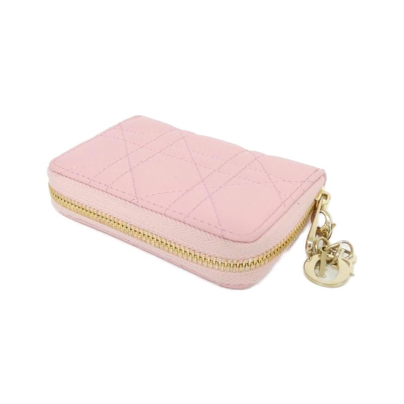 Dior Voyageur Coin Case Handbag Melocoton Pink