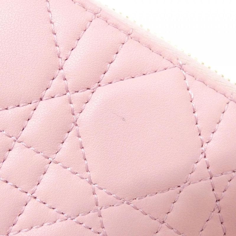 Dior Voyageur Coin Case Handbag Melocoton Pink