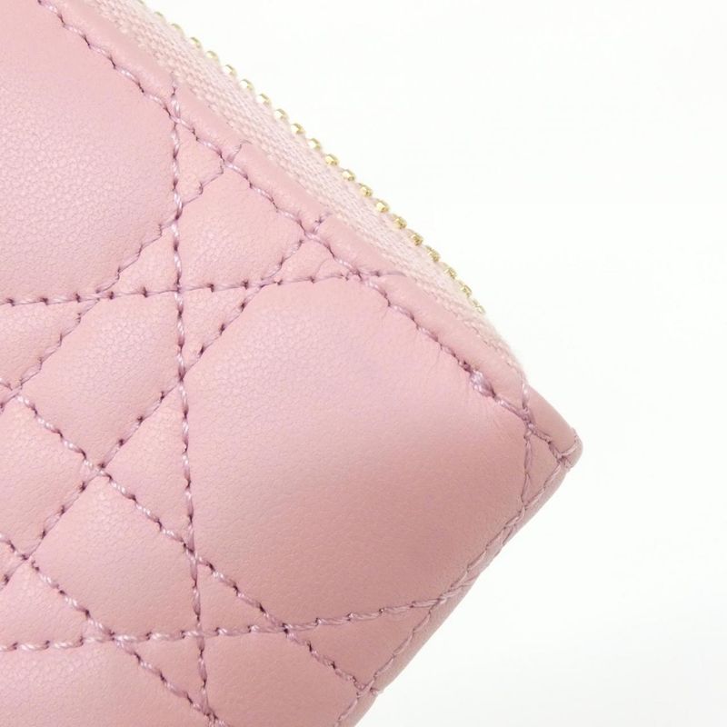Dior Voyageur Coin Case Handbag Melocoton Pink