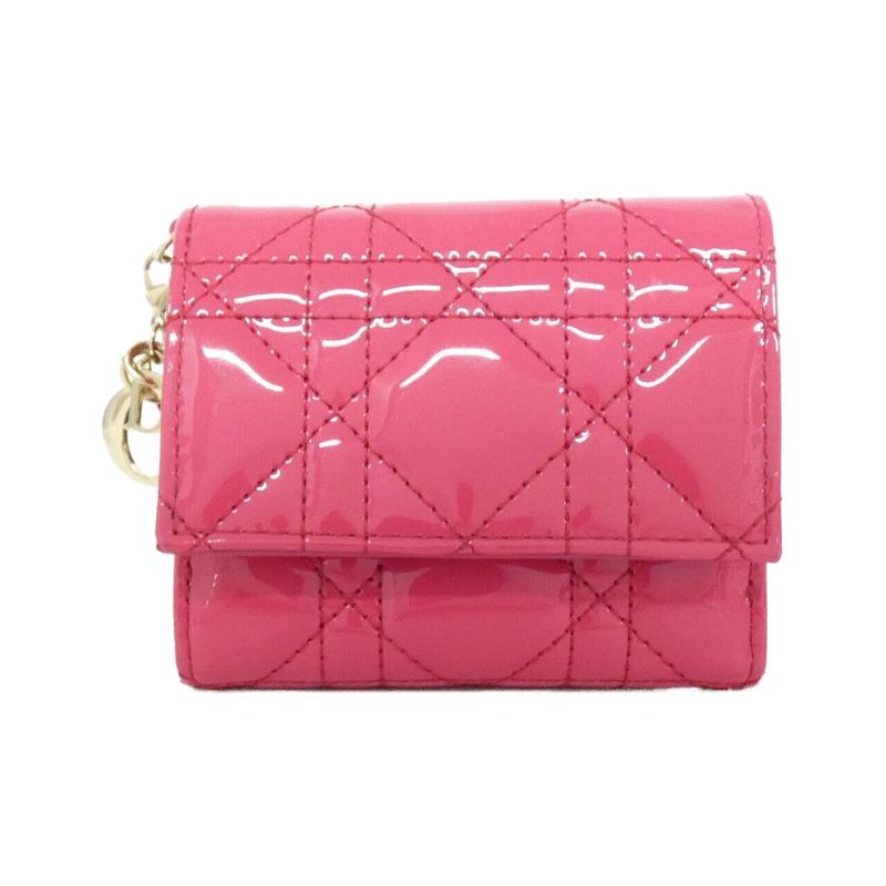 Dior Lotus Wallet Handbag Passion Pink
