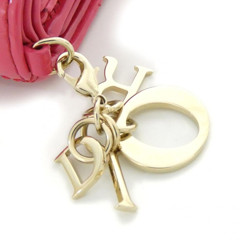 Dior Lotus Wallet Handbag Passion Pink